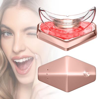 Lip Plumper Device, Red&amp;Infrared Light Therapy for Lips Care with Heated for Anti-Aging, Restore Lips Elastic, Lip Plumping Enhancer, Smooth Lip Wrinkles, Enhance Lip Tone