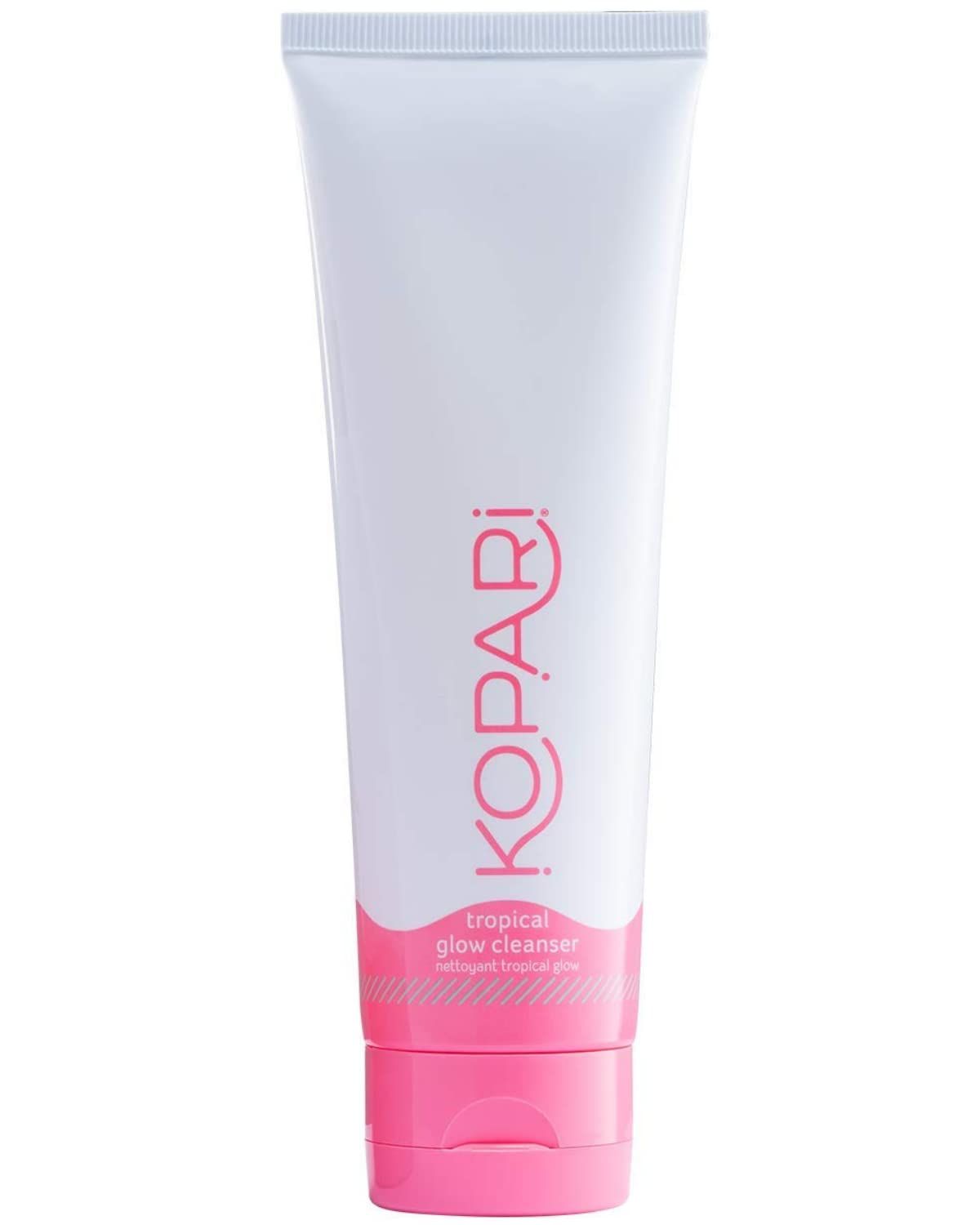 Kopari Tropical Glow Cleanser Hydrating Face Wash, Oil Free Gel Makeup Remover, Dermatologist-Tested for All Skin Types, Vegan, Hypoallergenic, Non-Irritating, Cruelty-Free, Paraben-Free | 4.5 oz