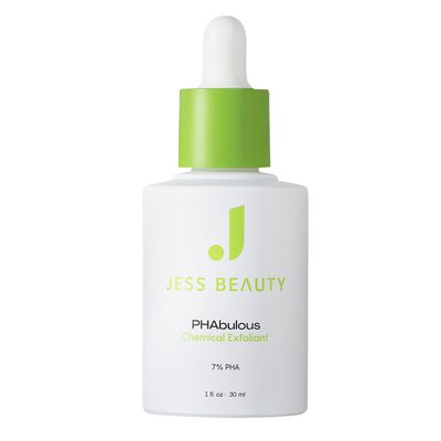 JESS BEAUTY | PHAbulous Chemical Exfoliant | Skin Care for Sensitive Skincare Hydration &amp; Antioxidant Protection | 1 fl oz