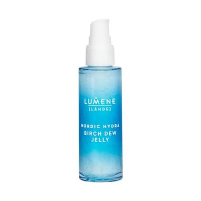 Lumene Nordic Hydra [Lhde] Birch Dew Jelly - Dual Hydrating Serum Face Moisturizer with Hyaluronic Acid and Nordic Birch Sap - Faily Face Serum for Dry Skin and All Skin Types (1.7 fl oz)