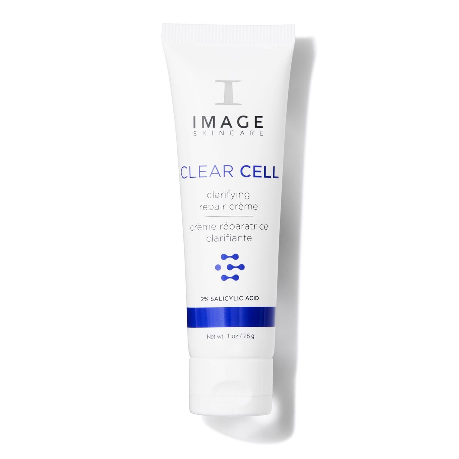 IMAGE Skincare, CLEAR CELL Clarifying Repair Crme, Facial Night Cream Gel Moisturizer for Oily Prone Skin, Discovery Size 1 oz