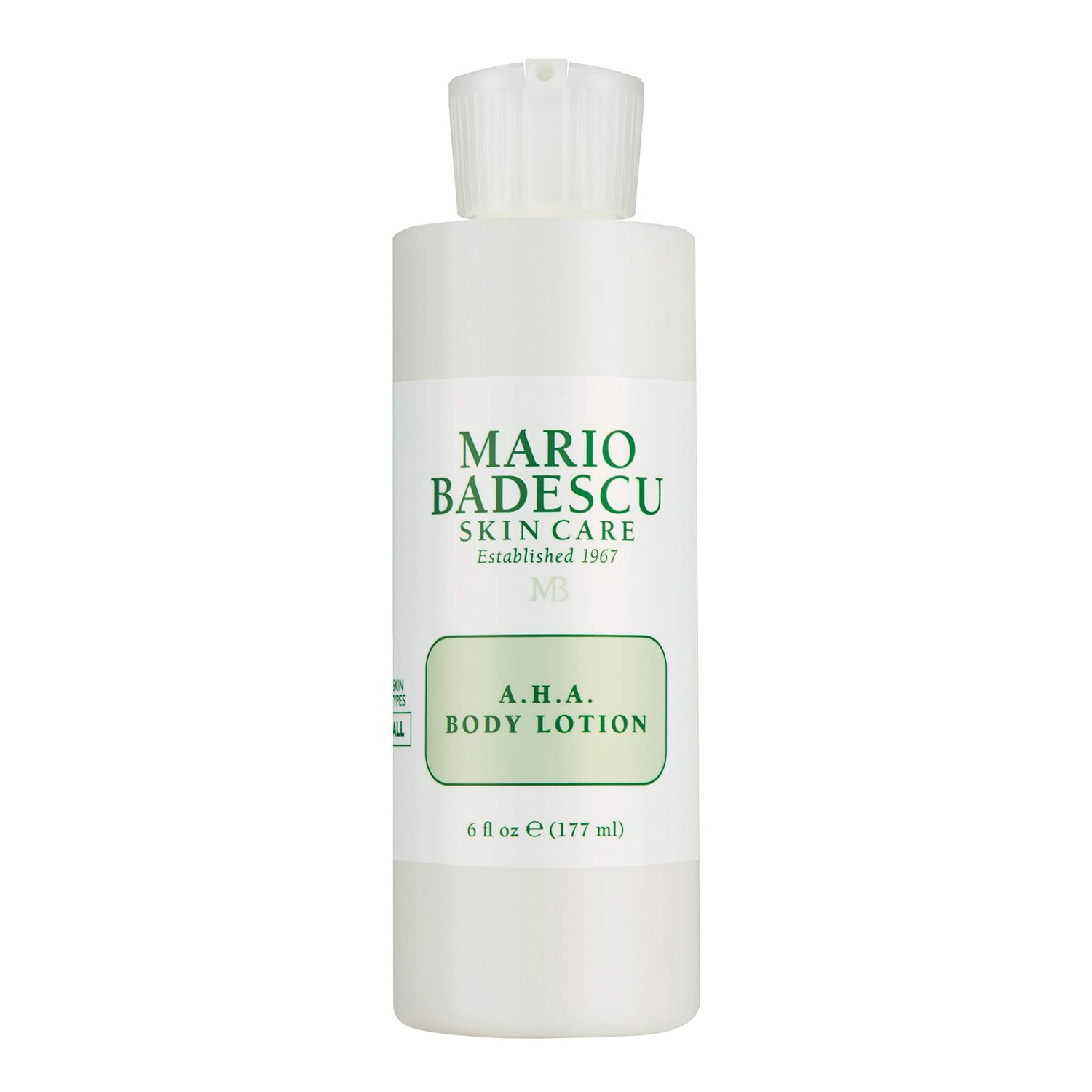 Mario Badescu AHA Body Lotion With Glycolic Acid - Moisturizing &amp; Gentle Exfoliating Body Lotion for Softer, Youthful-looking Skin - Lightweight, Non-greasy Formula, 6 Fl Oz