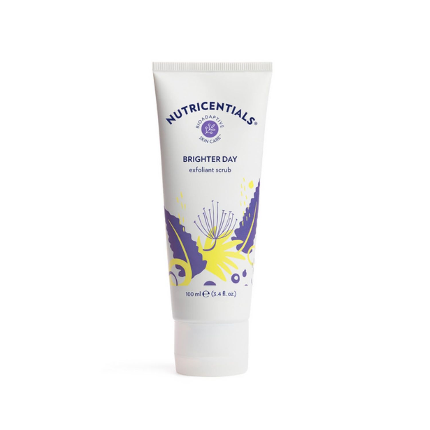 Nuskin Brighter Day Exfoliant Scrub - Unveil Radiant Skin with Pomegranate Enzymes &amp; Natural Minerals for a Luminous, Healthy Glow - Transform Your Skincare Routine