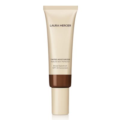 Laura Mercier Tinted Moisturizer Natural Skin Perfector Broad Spectrum with SPF 30: All Day Hydration, Sheer Coverage, Dewy Finish, For Normal to Dry Skin, Skin Tint, Cacao