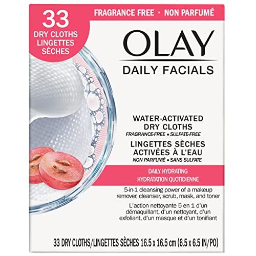 Oil Of Olay Daily Facials Normal &amp; Dry Refill, 33 ct