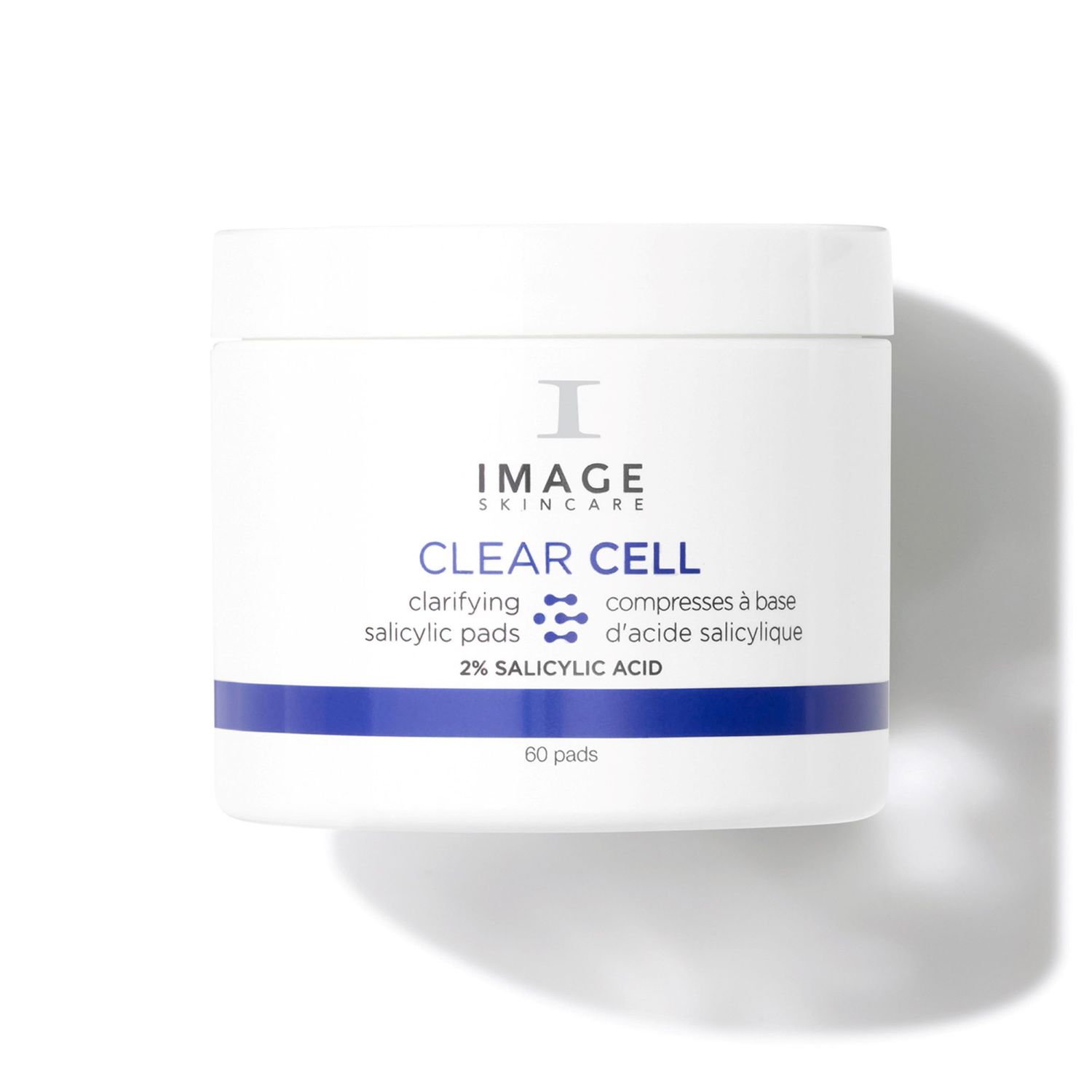 IMAGE Skincare, CLEAR CELL Salicylic Clarifying Pads, Exfoliating Wipes to Clarify Pores for Oily Prone Skin, 60 Pads