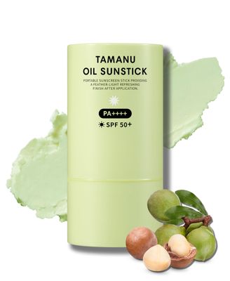 LA&#39;DOR Tamanu Sunstick Bar Smoothing Nourishing SPF50+ PA++++ No Whitecast Non-sticky Non-oily Matte Finish Sun Protection for Face and Body Suncare for All Skin Types Korean Skincare