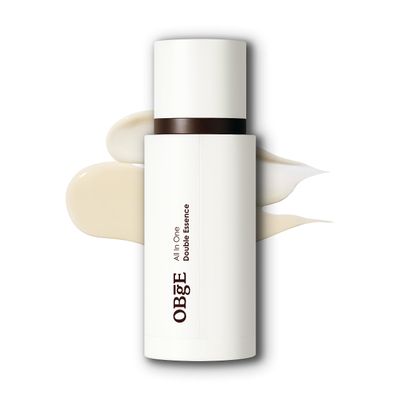 OBgE All-in-One Double Essence (3.4fl oz) - Facial Skin Care Moisturizer for Men. Travel Essentials. Lightweight Moisturizer for Troubled Skin, Blackheads, Pores &amp; Dry Skin.