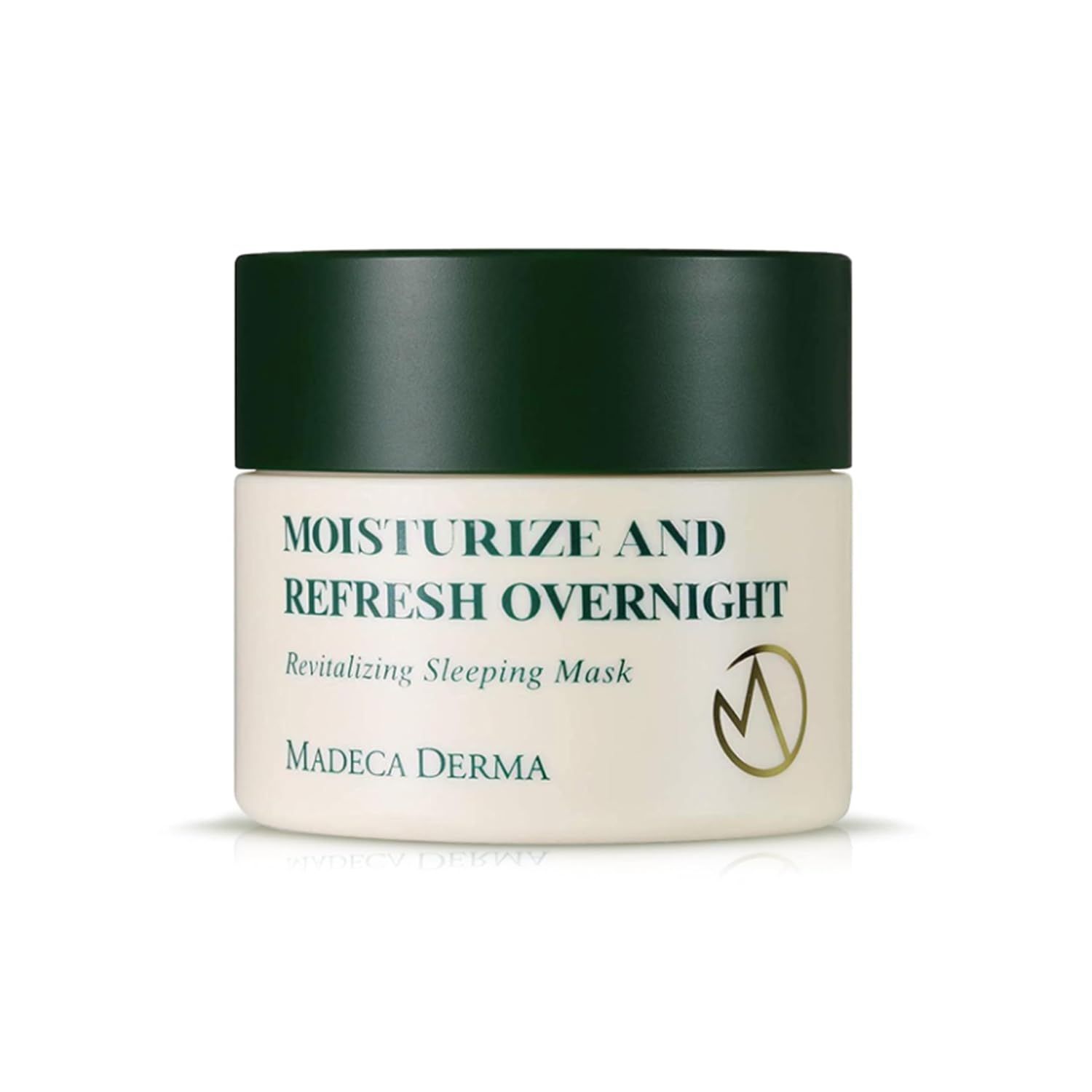 Madeca DERMA Revitalizing Sleeping Mask with Centella Asiatica and Panthenol - Korean Skincare Overnight Sleep Mask, Hydration, Skin Repair, Anti-Aging, Moisturizing &amp; Nourishing (2.71 Fl oz)