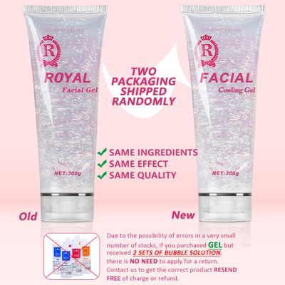 YMEYFAN 3PCS Conductive Gel, Cooling Gel for Hair Removal Device Skin Care, Moisturizing Hydrating Gel Suitable for Beauty Facial Machine for Women and Men in Body or Face Cools, Soothes Skin (900ML)