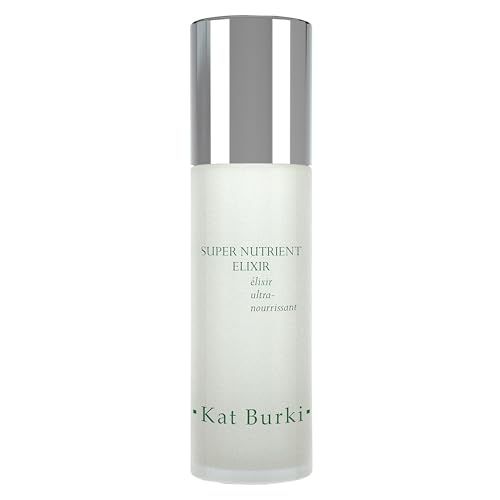 Kat Burki Super Nutrient Elixir. Hydrating Face Toner with Hyaluronic Acid, 1% Glycolic Acid &amp; Rose Water Suitable For All Skin Types, 4.4 fl.oz
