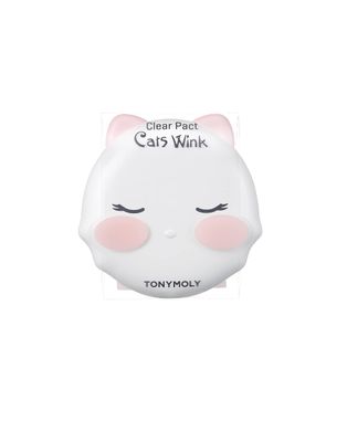 TONYMOLY Cats Wink Clear Pact, 03 Translucent