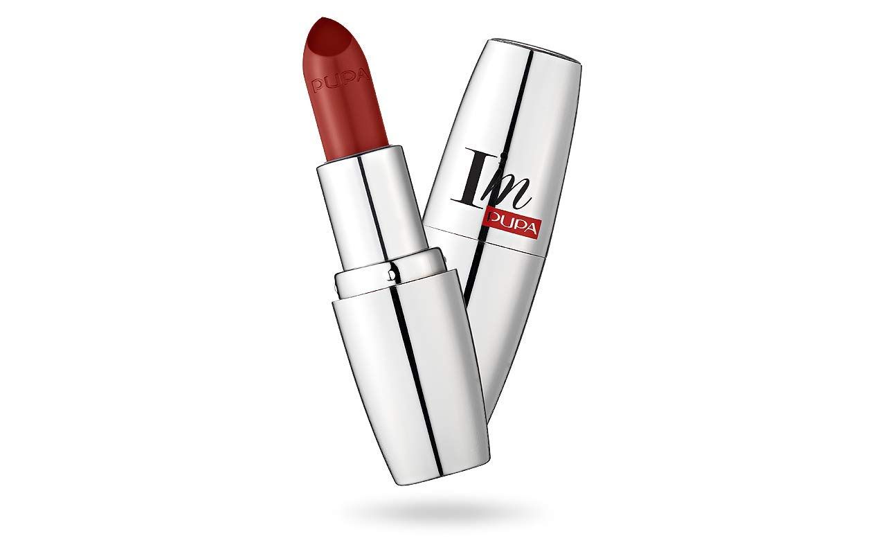 Pupa I Am Pure-Colour Lipstick - 304 Red Tango Milano for Women - 0.123 oz Lipstick