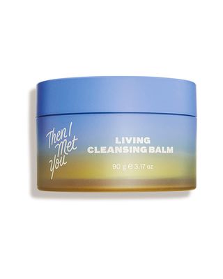 Then I Met You Living Cleansing Balm, Oil Cleanser for Face &amp; Makeup Remover with Grape Seed, Olive &amp; Seaberry Oil, Vegan Korean Skincare for All-Skin Types (3.17 Oz)