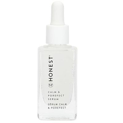 Honest Beauty Calm + POREfect Serum with Hyaluronic Acid + Calming Phyto-Blend | Pore Minimizing, Sensitive Skin Friendly | EWG Verified, Vegan + Cruelty Free | 1 fl oz