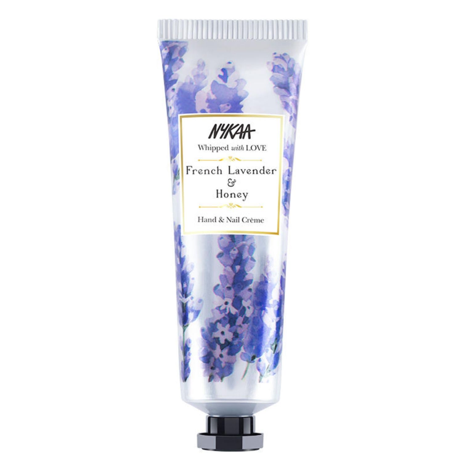 Nykaa Naturals Hand and Nail Cream - Non-Greasy Formula, Deeply Hydrates - Nourishes and Soften Skin - Fresh Aroma - French Lavender and Honey - 1 oz