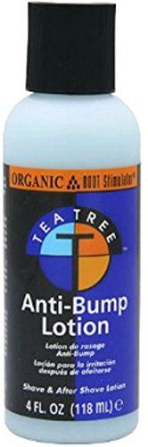 ORS Tea Tree Oil Anti-Bump Lotion, 4 oz (Pack of 3)