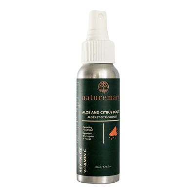 naturemary Vitamin C Facial Mist - Hydrating Face Spray - Vitamin B, Folic Acid, and Botanical Extracts Shrink Pores - Aloe and Citrus Boost - 2.7 oz