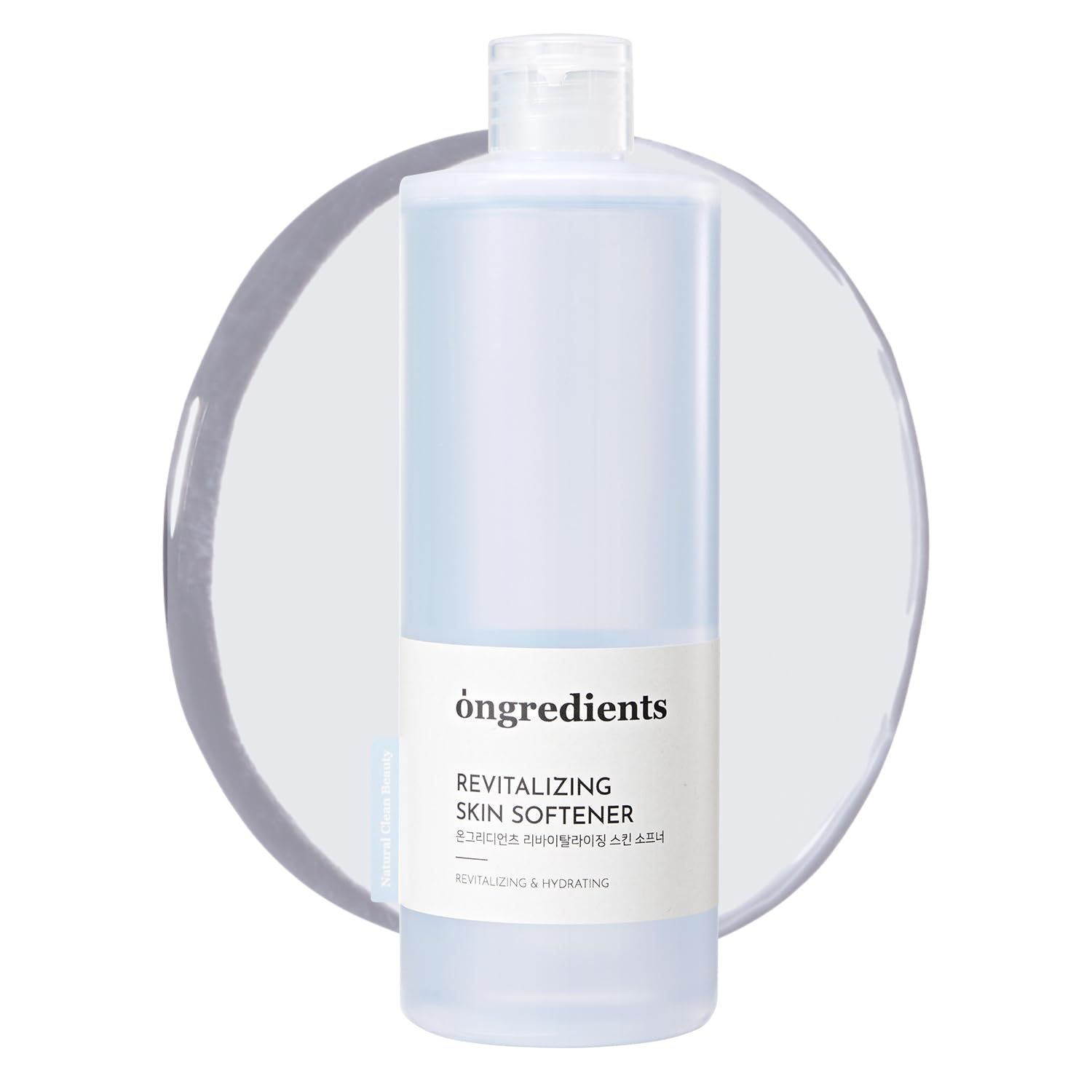 ONGREDIENTS Revitalizing Skin Softener | Hydrating Toner for Dull, Uneven Skin Tone | Niacinamide, Panthenol, Hyaluronic Acid, Vitality Care, Even Tone | Vegan, Korean Skin Care 250ml / 8.45 fl Oz