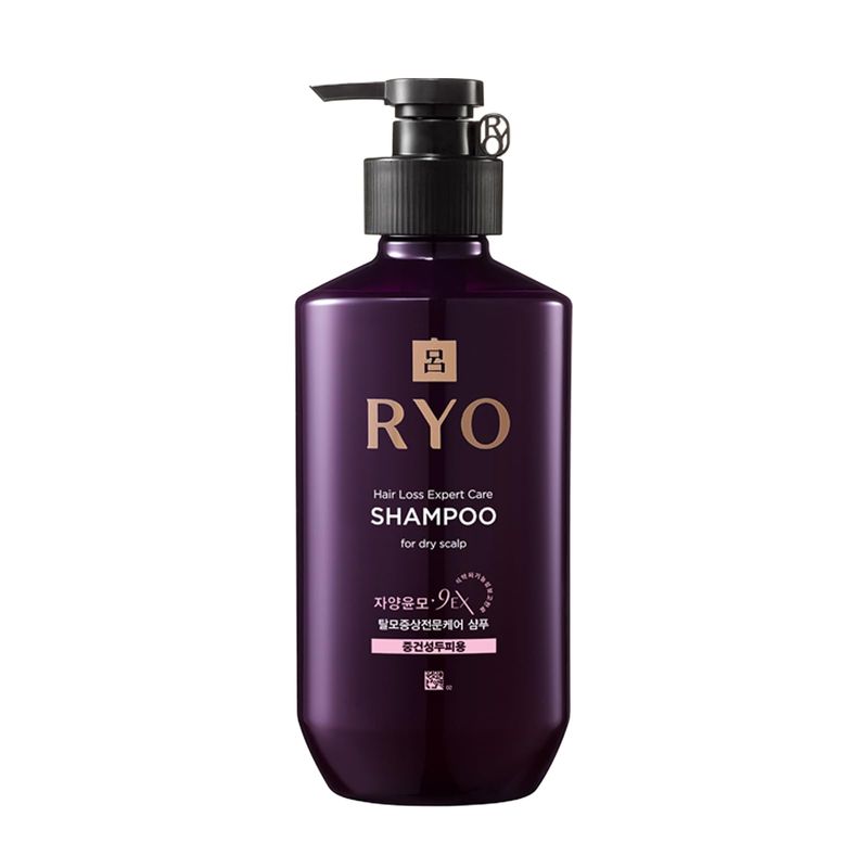 RYO Hair Strength Expert Care Shampoo For Normal&amp;Dry Scalp, Moisturizing Dry Dead Skin Cells, Relieving Itchy and Smelly Scalp, Cleansing, Thickening and Growing For Thinning Hair, 13.53 Fl Oz.