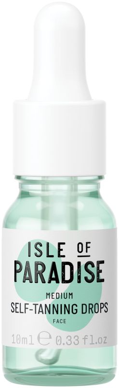 Isle of Paradise Mini Self Tanning Natural Glow Face Drops - Medium