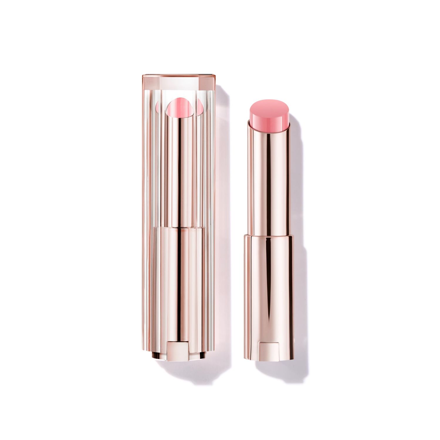 Lancme Lip Idle Squalane - 12 Butterglow Hydrating Lip Balm - Instant Shine &amp; Lasting Hydration - 10 KEEP IT GLOWY (Sheer Pink)