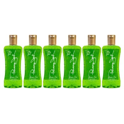 Panama Jack Green Ice Gel - Aloe Vera After Sun Formula Contains No Alcohol, Helps Preserve Tan, Relieves &amp; Moisturizes Dry Skin &amp; Sunburn, 8 FL OZ (Pack of 6)