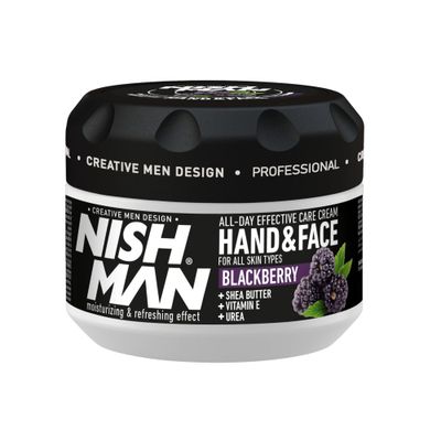 Nishman Hand &amp; Face Cream Blackberry 300 ml