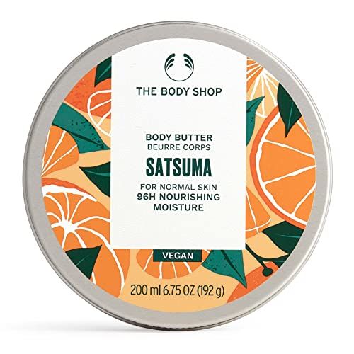 The Body Shop Satsuma Body Butter - Nourishing &amp; Moisturizing Skincare for Normal Skin - Vegan - 6.75 oz