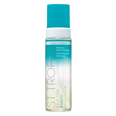 St.Tropez Self Tan Purity Bronzing Water Mousse, Clear Tanning Water Foam, Streak-Free Finish, Develops in 4-8 Hours, Vegan, Natural &amp; Cruelty Free, 6.7 Fl Oz