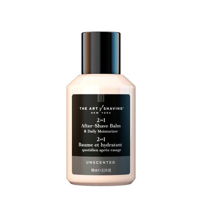 The Art of Shaving After-Shave Balm for Men - Face Moisturizer, Clinically Tested for Sensitive Skin, Unscented, 3.3 Fl Oz /100 ml, (Pack of 1)