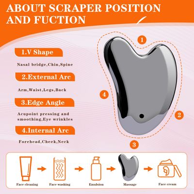 Terahertz Scraping Facial Tool for Face and Body to Improve Wrinkles Anti-Aging Facial Scraping Tool