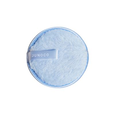 JUNO &amp; Co. Reusable Makeup Remover Pad, Washable Face Cleansing Pad Blue