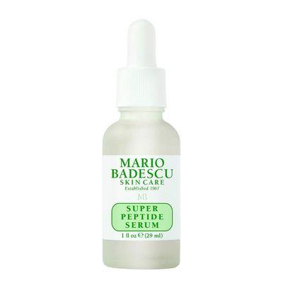 Mario Badescu Super Peptide Serum for All Skin Types, Reduces the Look of Dry Lines &amp; Wrinkles, Formulated with Sodium Hyaluronate &amp; Peptides, 1 FL OZ