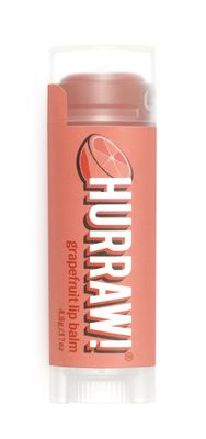 Hurraw! Grapefruit Lip Balm: Organic, Certified Vegan, Cruelty and Gluten Free. Non-GMO, 100% Natural Ingredients. Bee, Shea, Soy and Palm Free. Made in USA