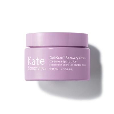 Kate Somerville DeliKate Recovery Cream - Clinically Formulated Hydrating Treatment - Irritation and Redness Relief for Stressed or Sensitive Skin, 1.7 Fl Oz