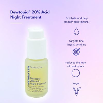 Ole Henriksen Dewtopia Acid Night Treatment 1 oz