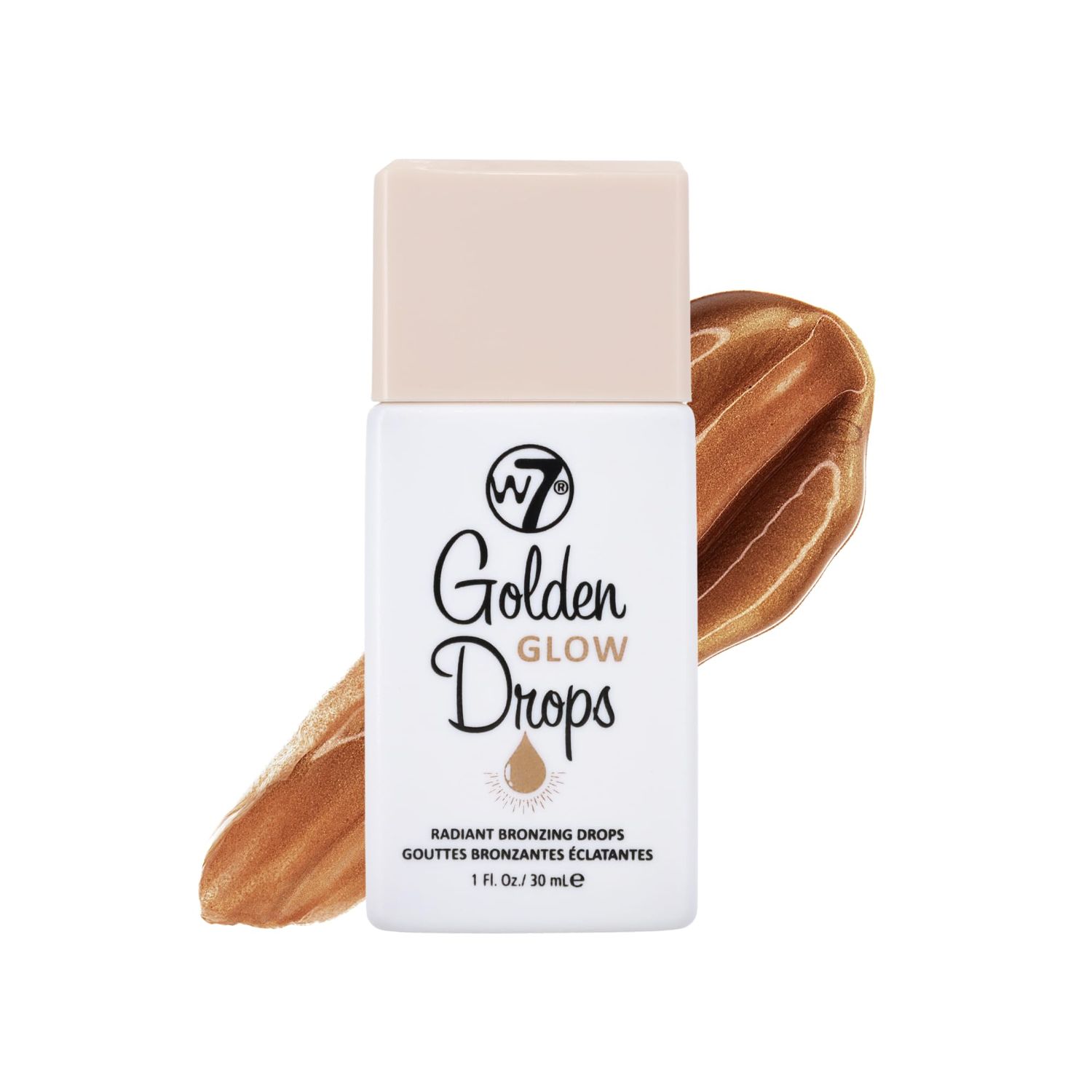W7 Golden Glow Drops - Liquid Bronzing Drops For Flawless Skin &amp; A Radiant Finish