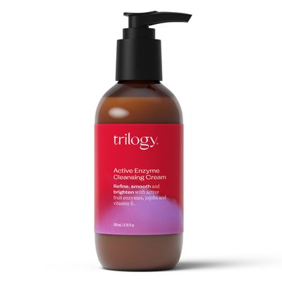 Trilogy Active Enzyme Cleansing Cream, Exfoliating &amp; Brightening, 6.76 fl oz