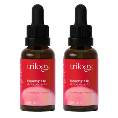 Trilogy Rosehip Oil Antioxidant - For All Skin Types - Certified Organic Beauty Oil Rosapene to Improve the Appearance of Fine Lines &amp; Wrinkles (2-Pack)