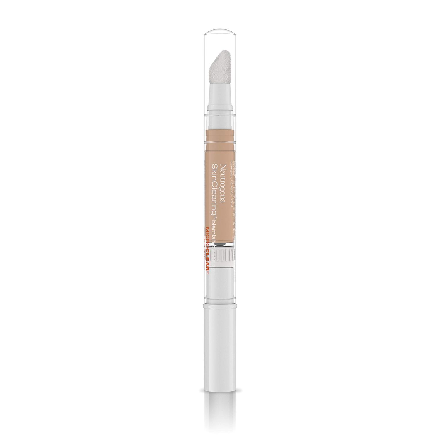 Neutrogena SkinClearing Blemish Concealer Face Makeup with Salicylic Acid Acne Medicine, Non-Comedogenic and Oil-Free Concealer Helps Cover, Treat &amp; Prevent Breakouts, Light 10,.05 oz