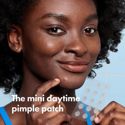 Hero Cosmetics Mighty Patch Mini Invisible+ Patches - Extra Small Daytime Hydrocolloid Acne Pimple Patches for Covering Zits and Blemishes, Blends Into Skin and Barely There (30ct 10mm Patches)