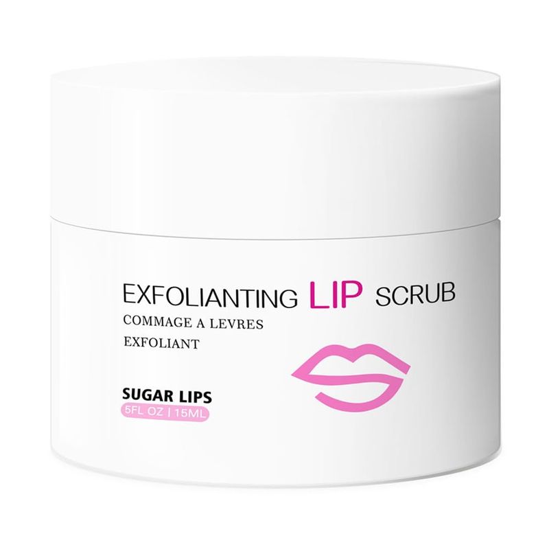 Sugar Lip Scrub Exfoliating Moisturizer Honey Peach Lip Balm Anti-Cracked Peeling Dead Skin Fade Lip Lines Lip Care Cream