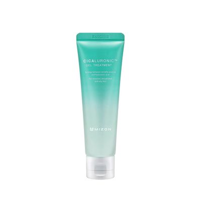 MIZON Cicaluronic GEL Treatment with Centella Asiatica Hyaluronic Acid Vitamin B5 86% Natural Ingredients Mositurizing Soothing Korean Skincare (50ml/1.69fl oz)