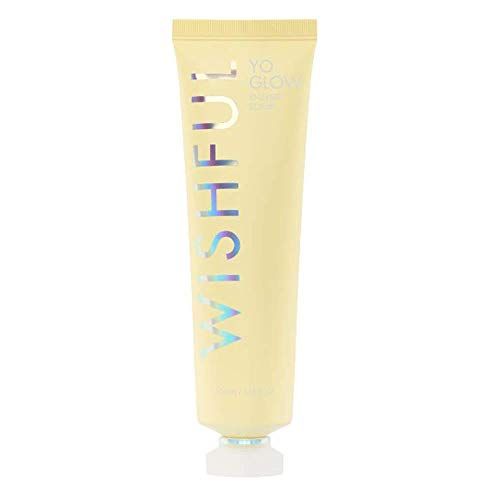 Wishful Yo Glow AHA &amp; BHA Facial Enzyme Scrub 3.38 oz/ 100 mL