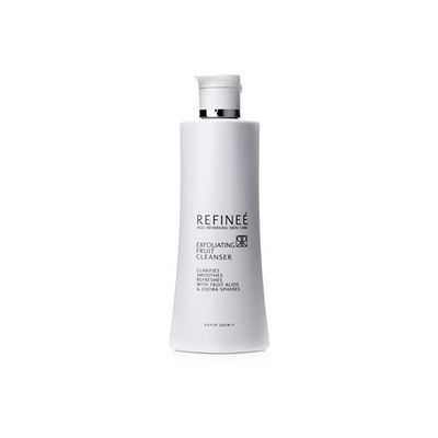 Refinee Natural Face Cleanser for Acne Prone Skin, Pore Clarifying Facial Scrub, Face Wash for Oily Skin, Gentle Exfoliating &amp; Clarifying Face Fruit Cleanser for Oily and Acne Prone Skin 1oz