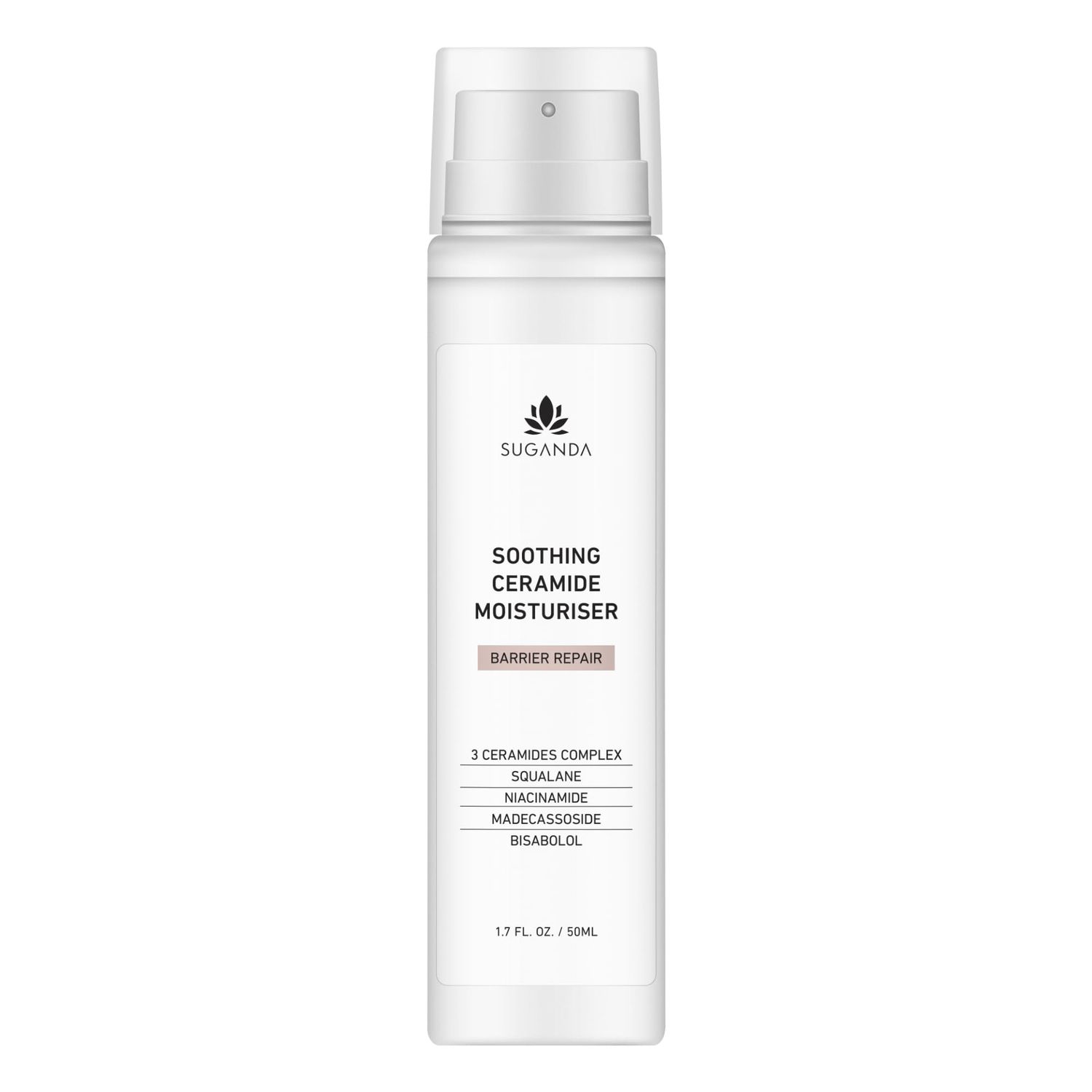 SUGANDA SKINCARE Squalane Ceramide Winter Moisturiser Lotion For Men &amp; Women Of All Skin Types - Restores Damaged Skin, Daily Hydrating &amp; Long Lasting Moisturiser(50Ml)
