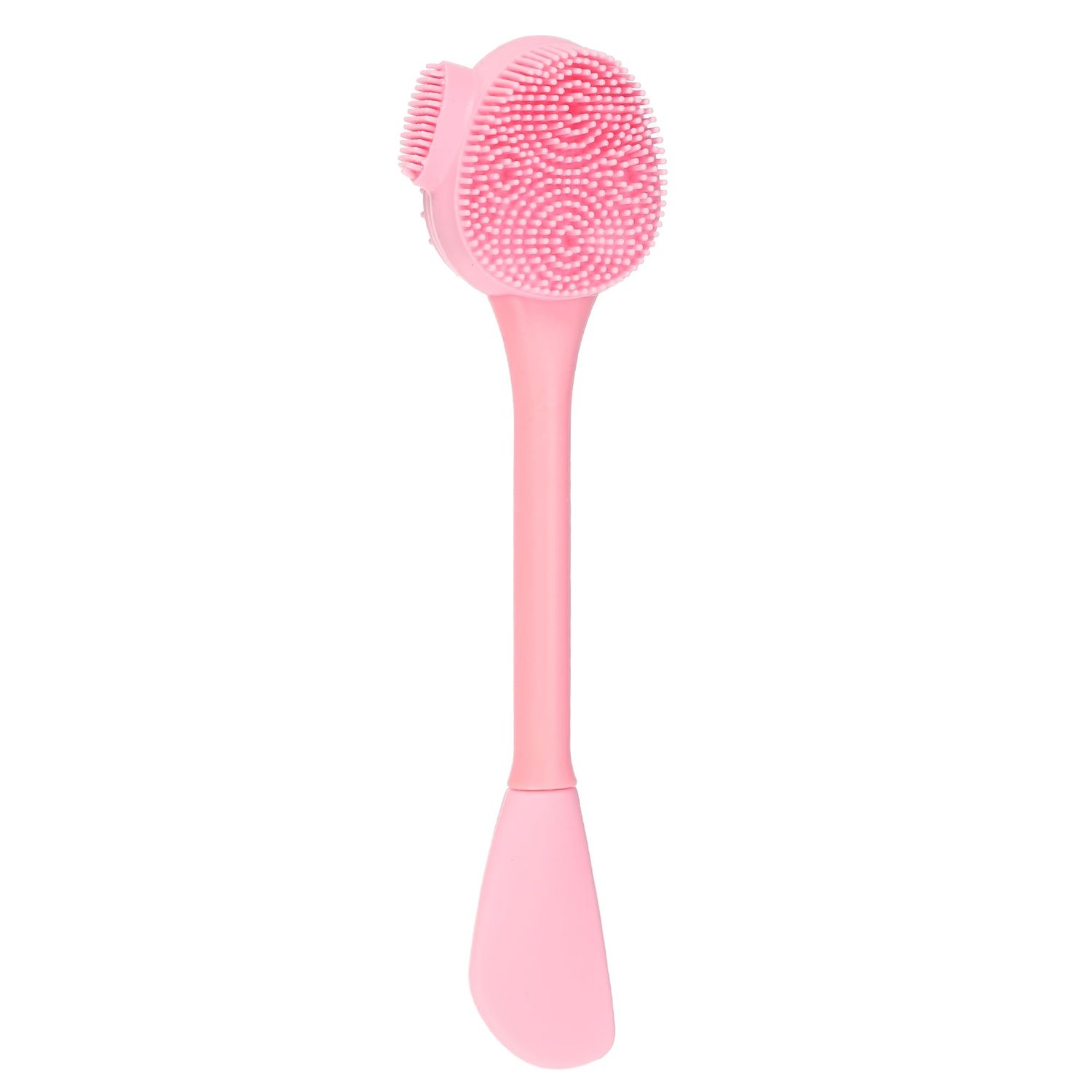 VOCOSTE Silicone Facial Cleansing Brush, Multifunction Handheld Face Scrubber for Face Skincare Massage, Pink, 6.30&quot;x1.57&quot;