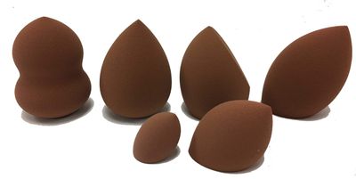 uFancii Beauty - Pro Makeup Foundation Blending Sponges - 6Pcs Set