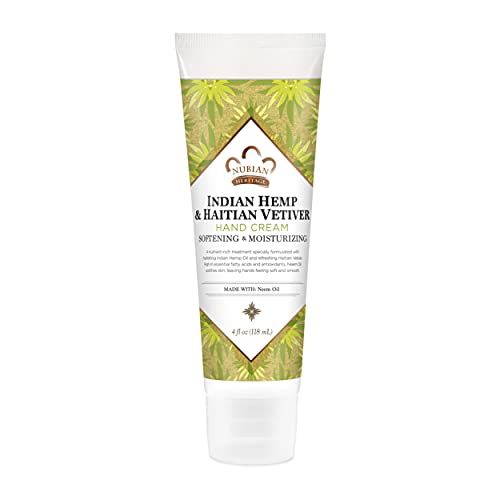 Nubian Heritage Hand CRM,Indian Hemp, 4 OZ